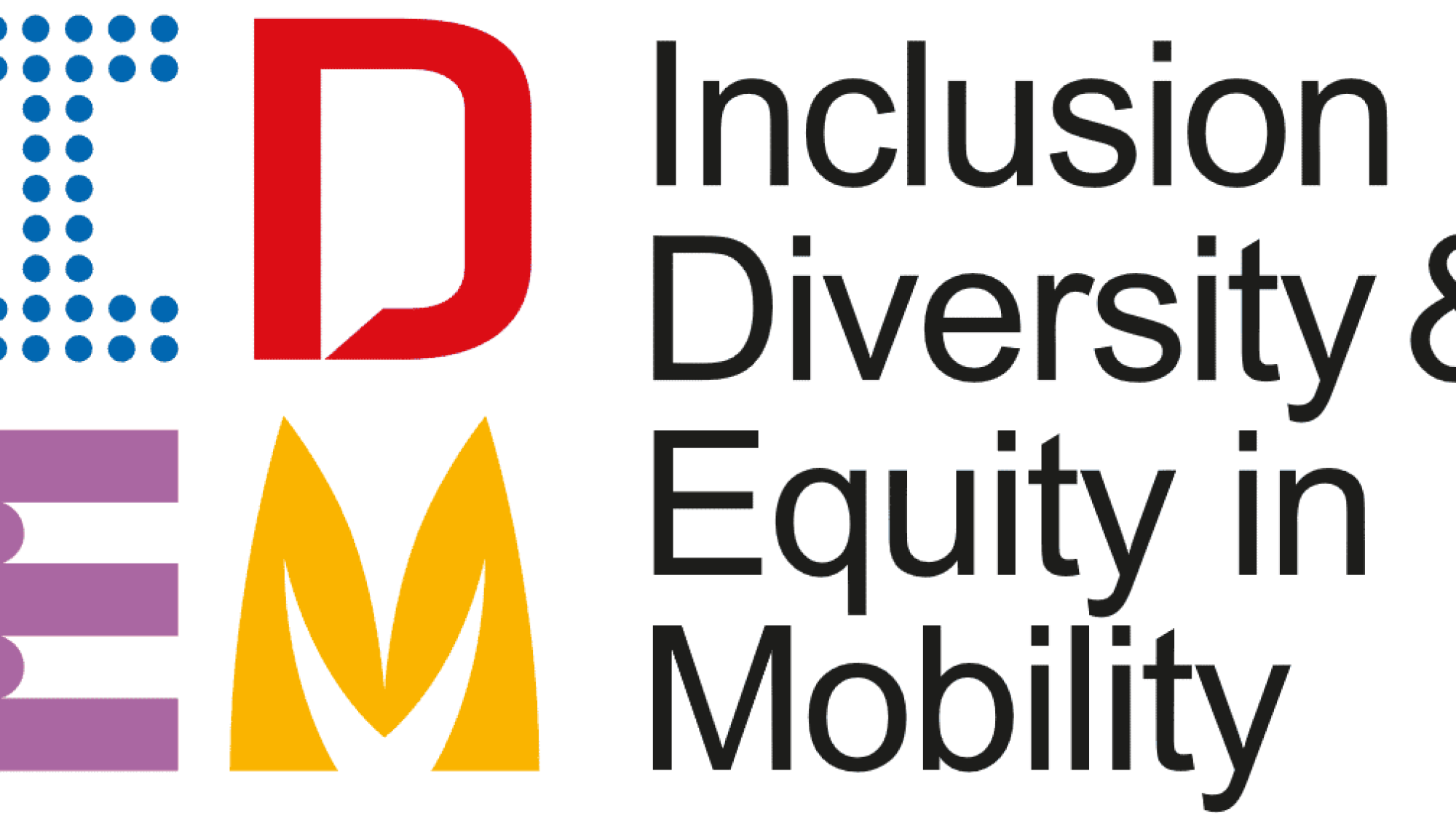 Logo of the IDEM (Inclusion, Diversity & Equity in Mobility) Erasmus+ project